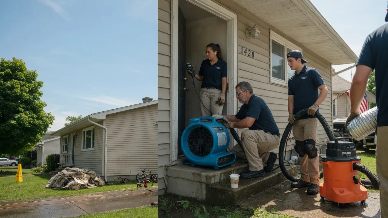 Water Damage Restoration in Clarksburg, IN near me